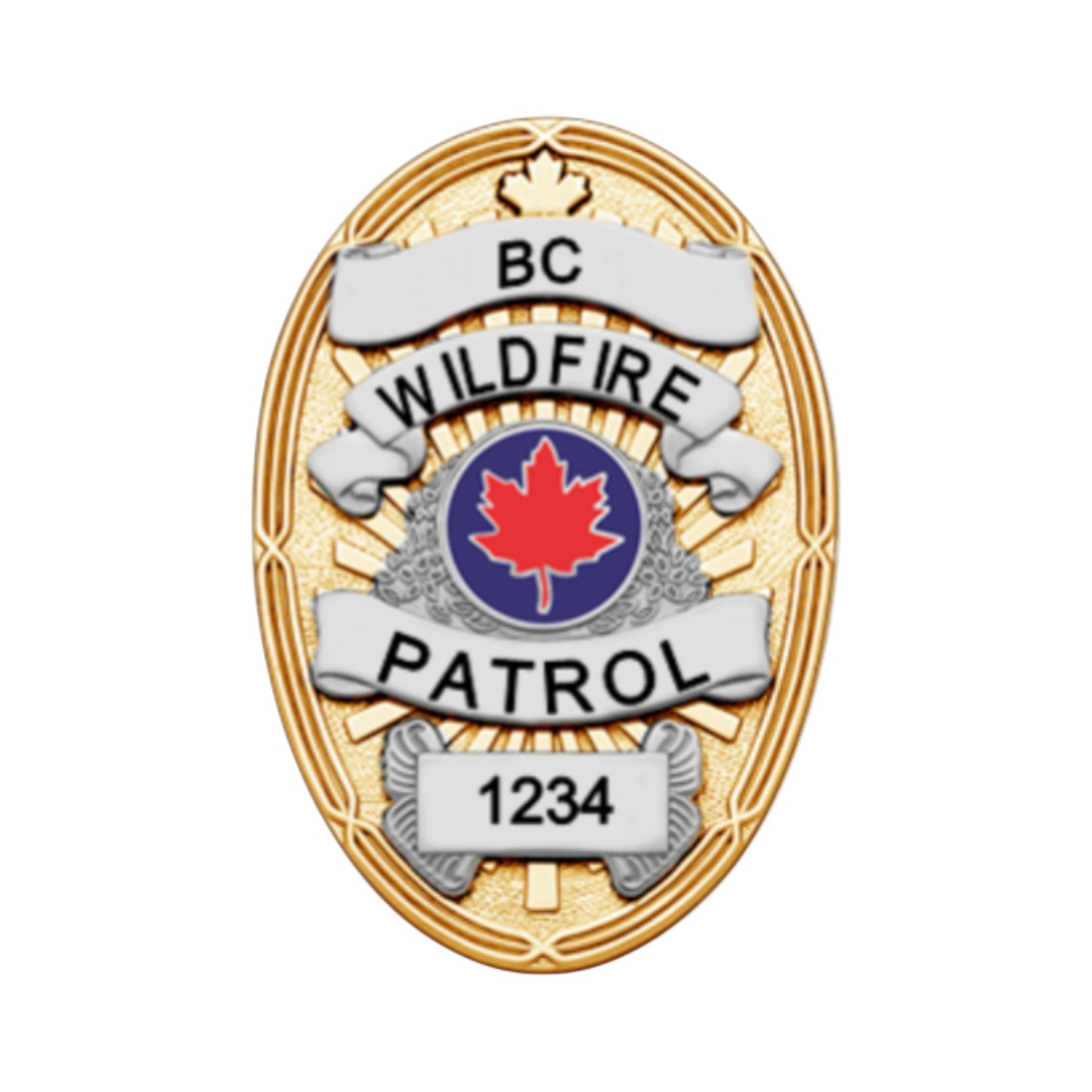 British Columbia Wildfire Patrol Badge