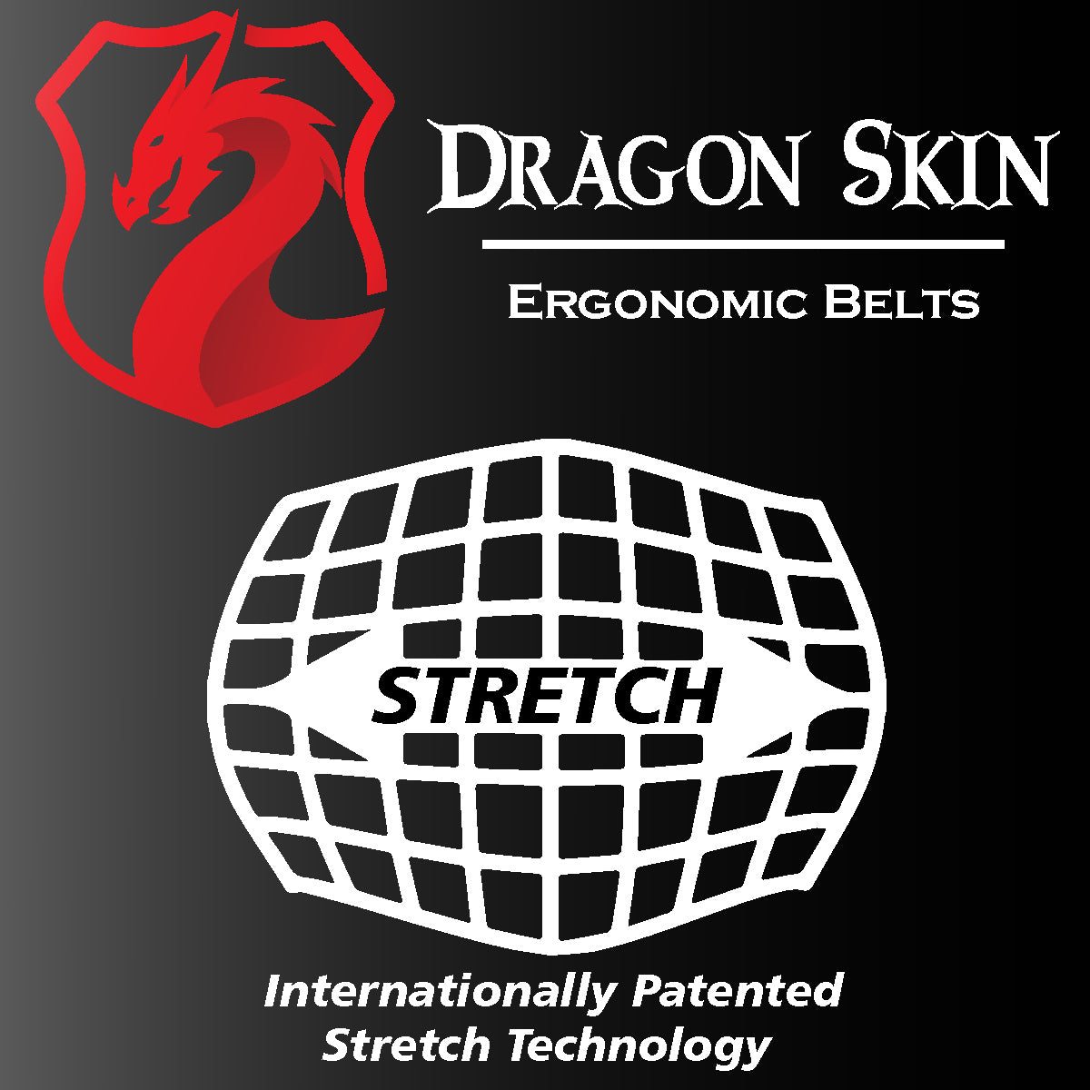 Dragon Skin 2" Inch Ergonomic Duty Belt