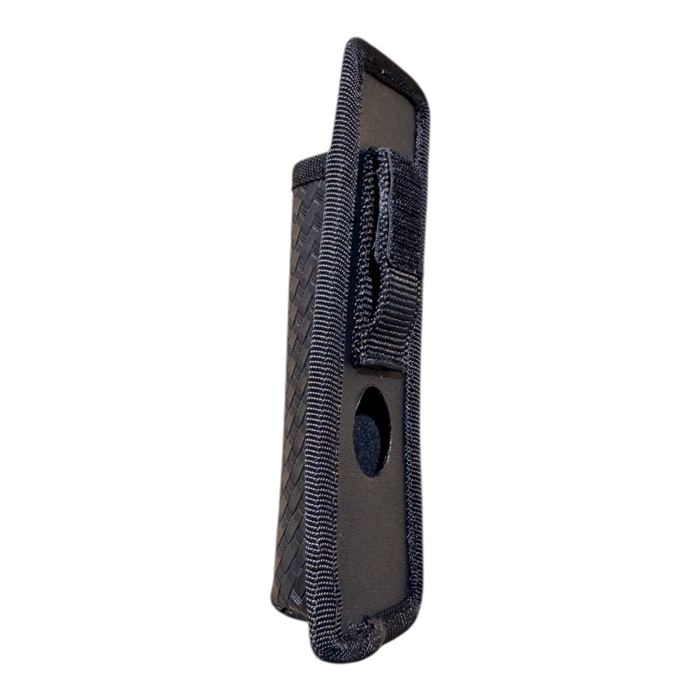 RETRACTABLE BATON POUCH ASP 7 1/2 (21) NO FLAP "BASKETWEAVE"