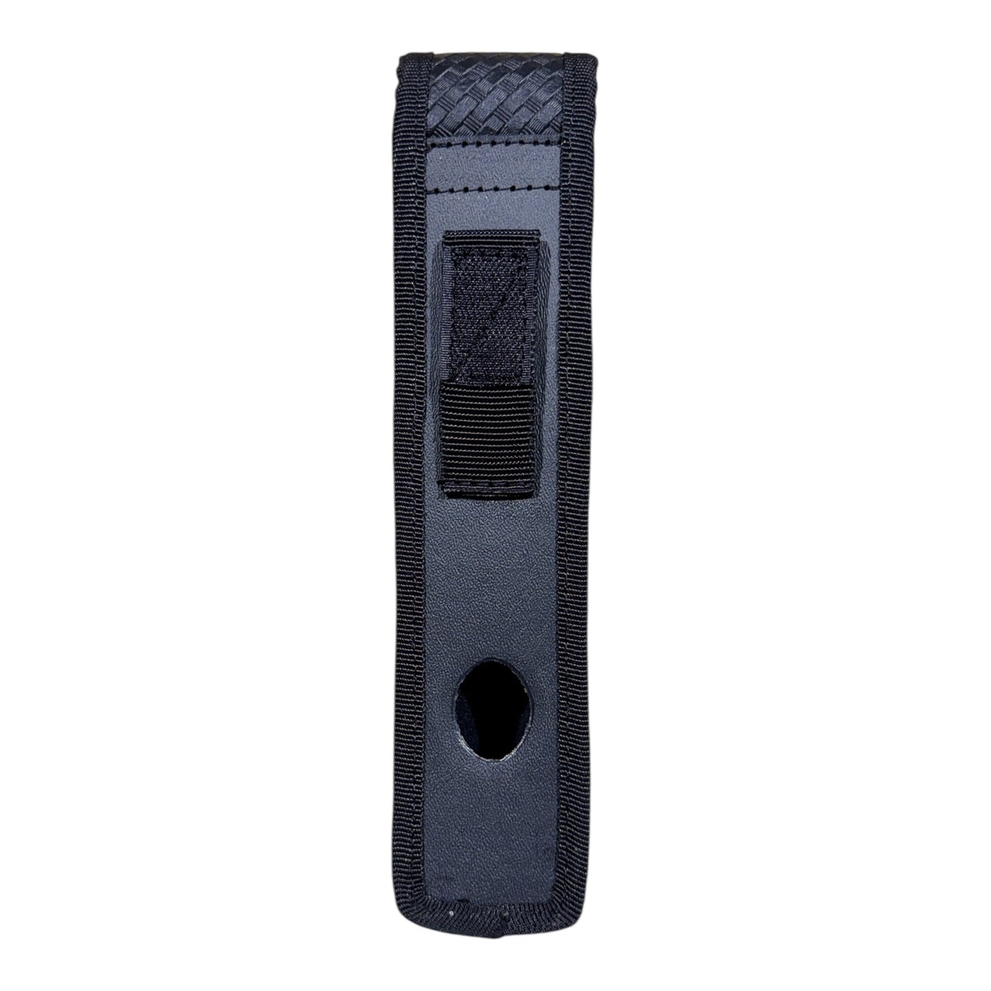 RETRACTABLE BATON POUCH , ASP 9 1/2 (26) WITH FLAP "BASKETWEAVE"