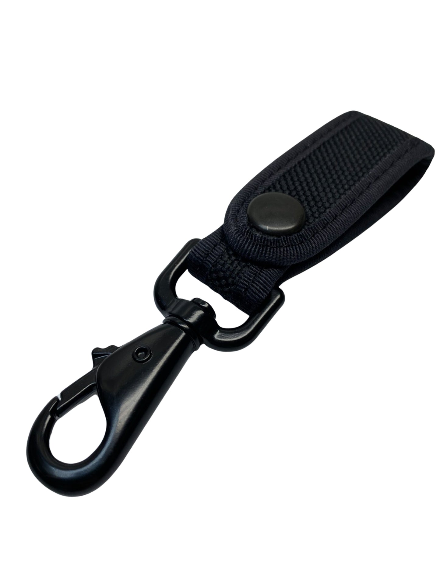 Nylon Key Strap With Black Hardware