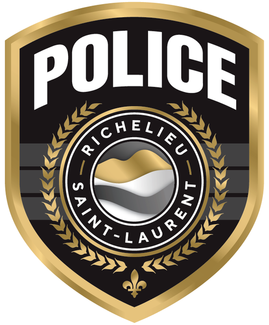 Custom Label Pins 1" H - Richelieu-Saint-Laurent
