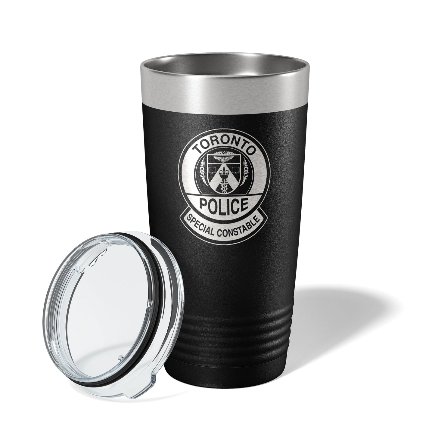 Toronto Police Special Constable Black Vacuum Insulated Tumbler