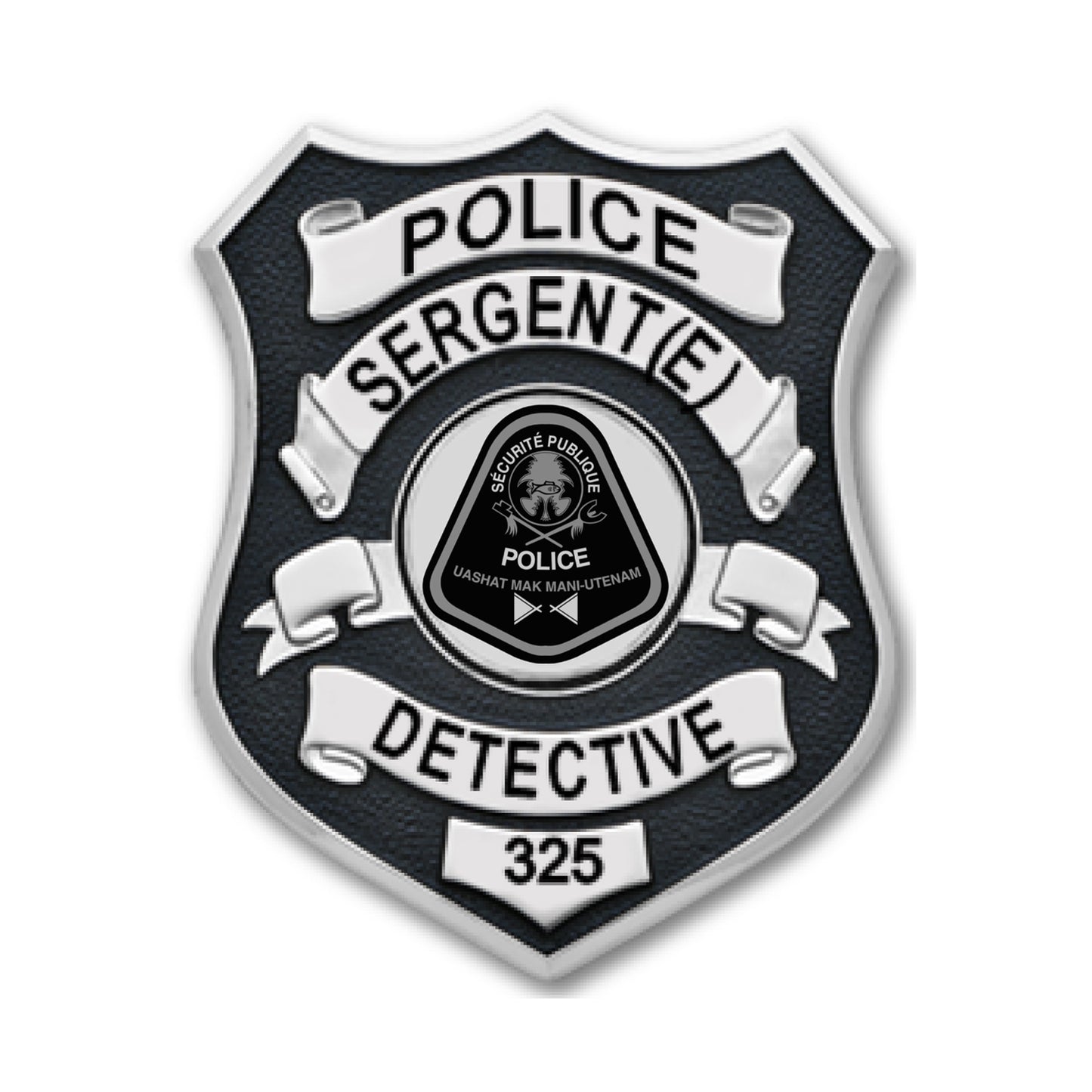 Sergent(e) Détective Badge SPUM - Smith & Warren