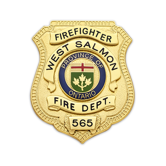 S96EO Smith and Warren Custom Canadian Badge
