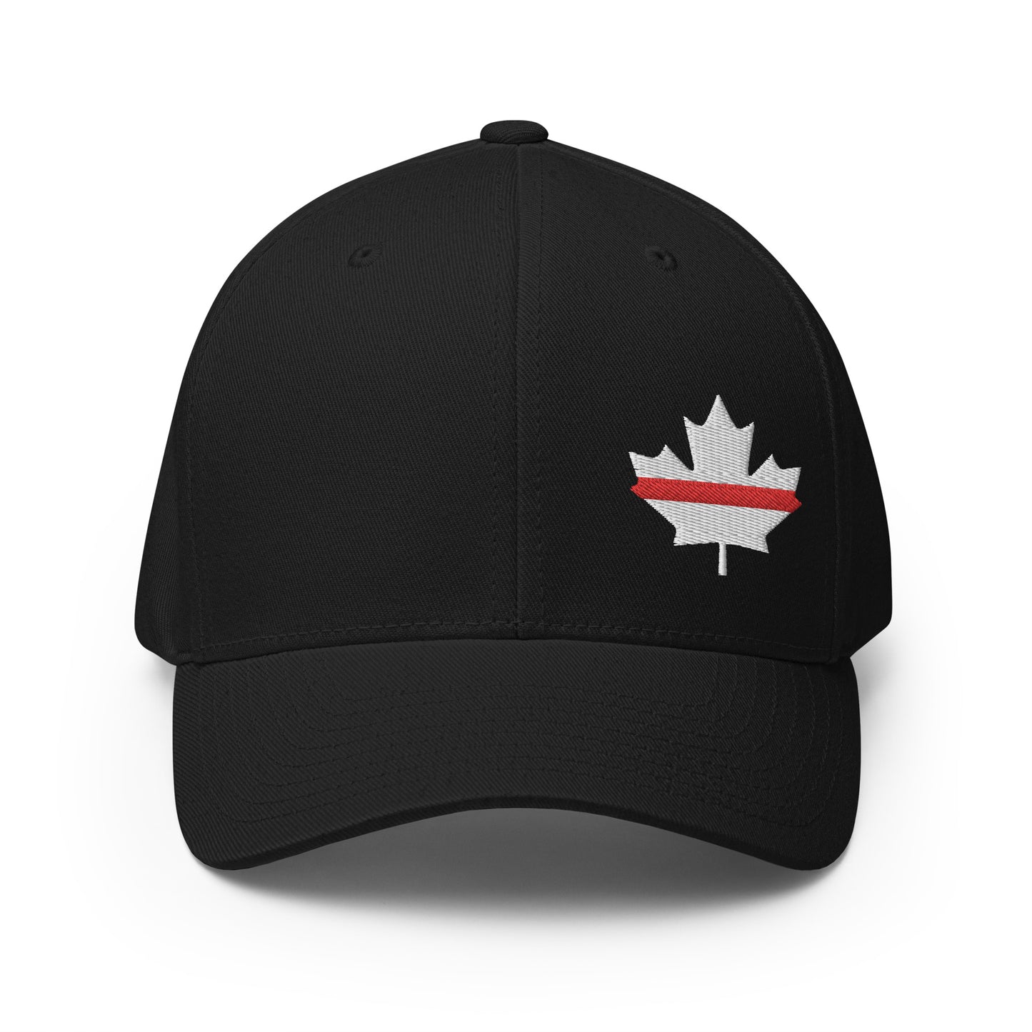 Thin Red Line Maple Leaf Flexfit