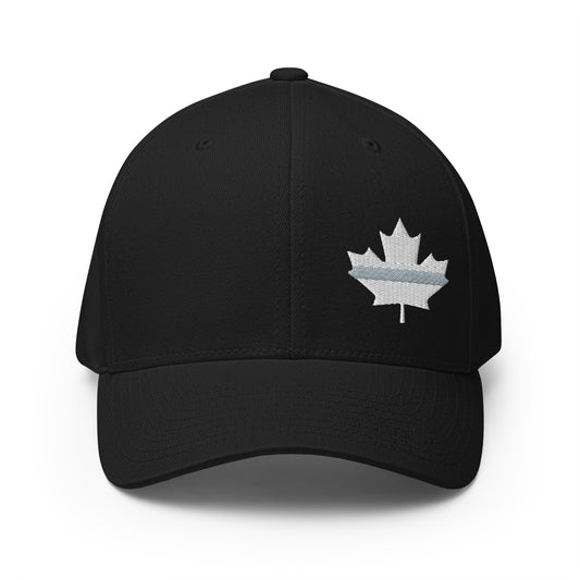 Thin Grey Line Maple Leaf Flexfit