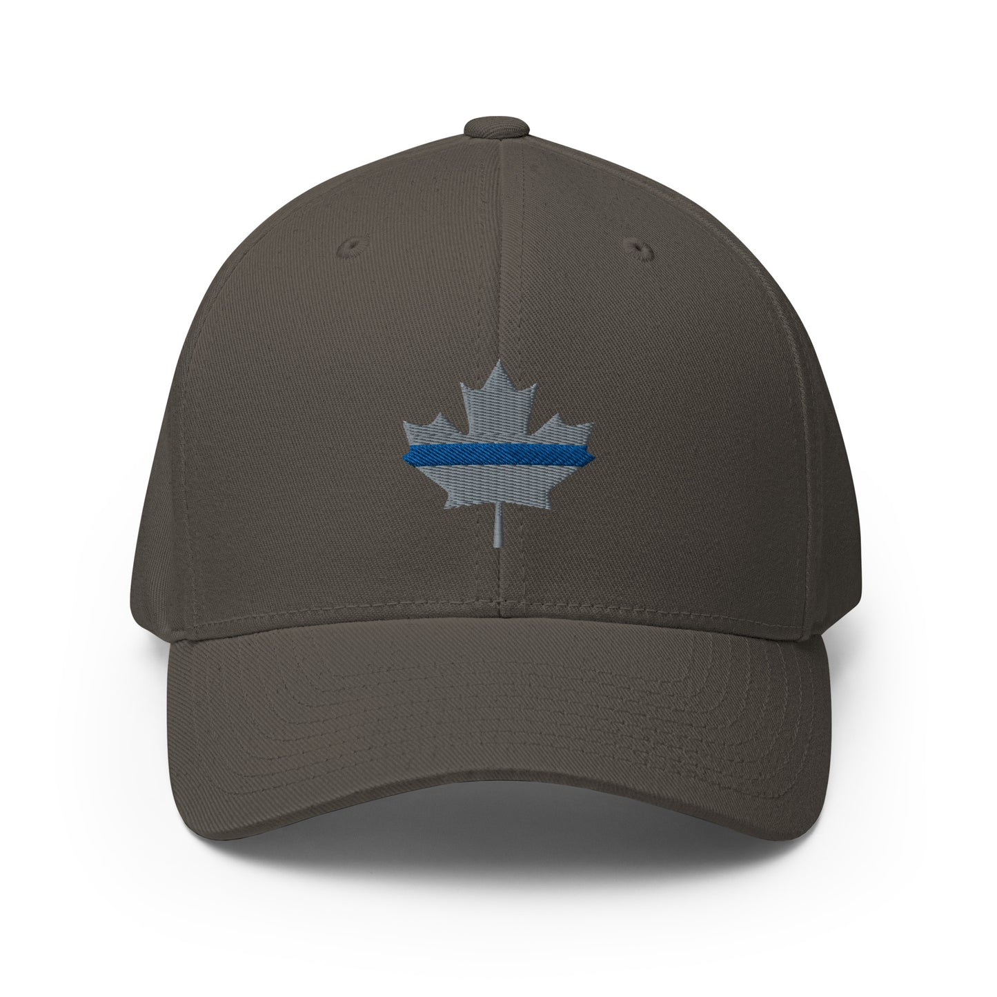 Thin Blue Line Subdued Maple Leaf Flexfit Hat