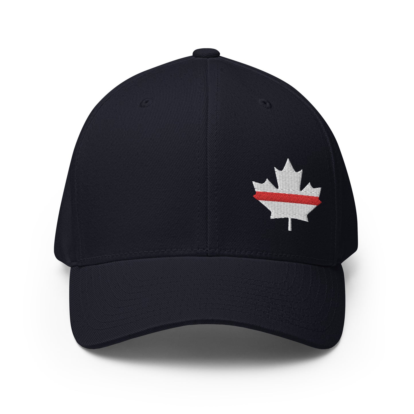 Thin Red Line Maple Leaf Flexfit