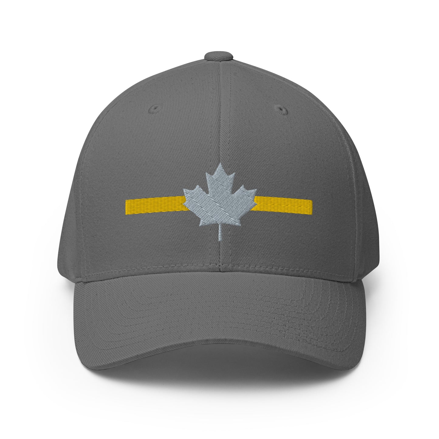 Canadian Thin Gold Line Flexfit Hat