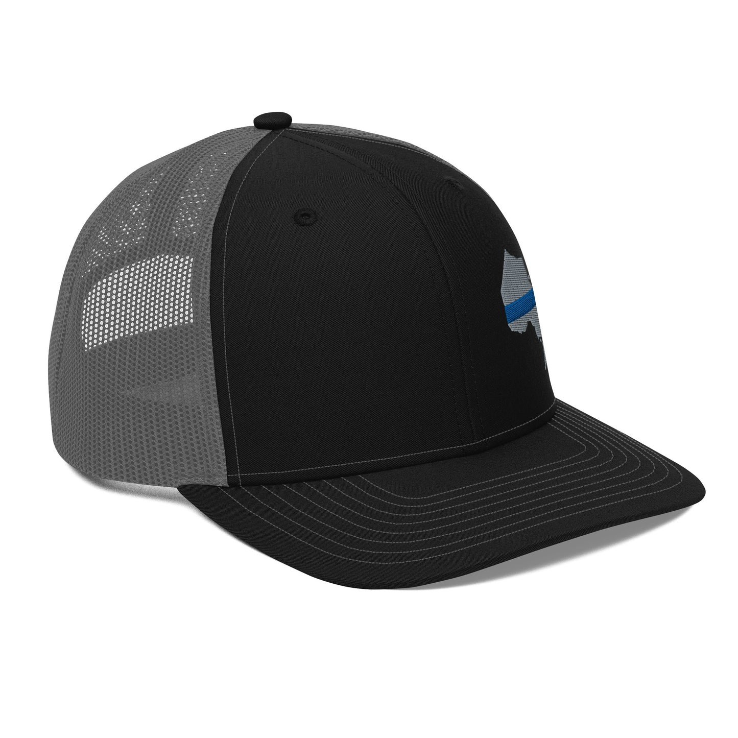 Ontario Thin Blue Line Province Richardson Trucker Cap