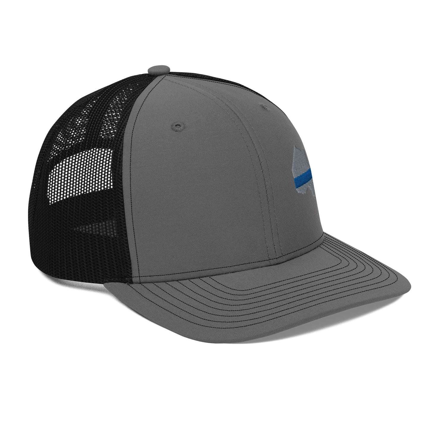 Ontario Thin Blue Line Province Richardson Trucker Cap