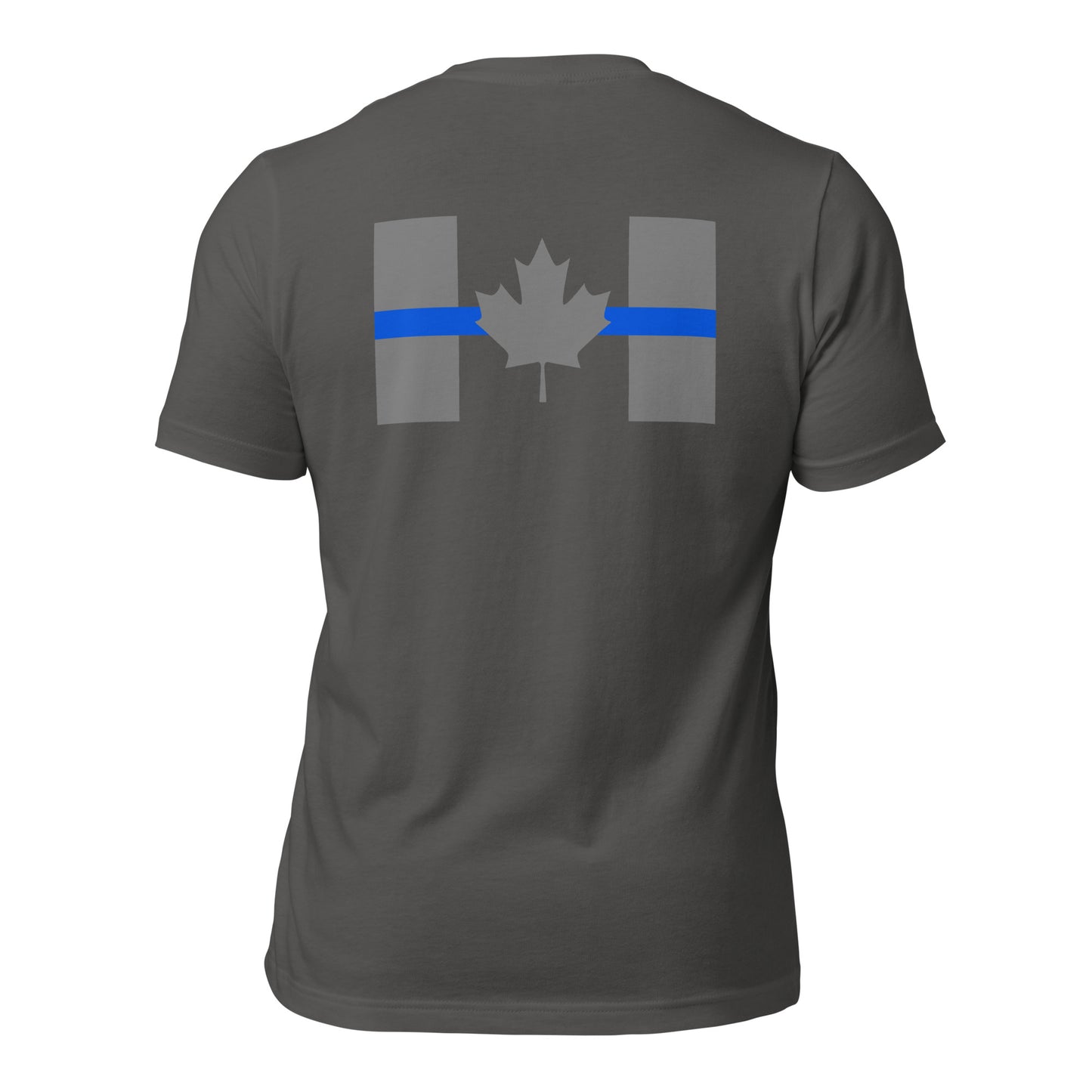 Thin Blue Line Subdued Canada Flag T-shirt