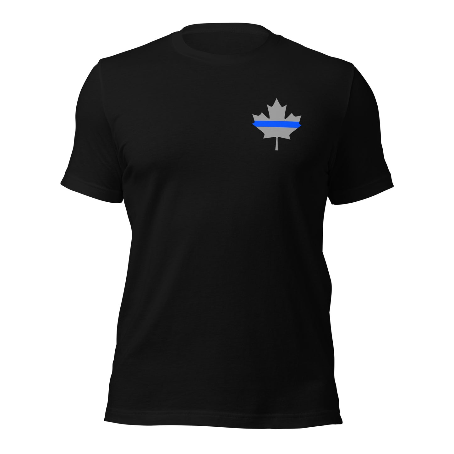 Thin Blue Line Subdued Canada Flag T-shirt