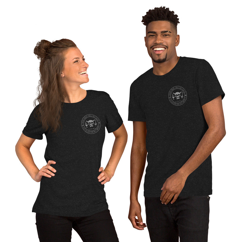 Dead Men Tell No Tales, No Quarter No Mercy Premium T-Shirt