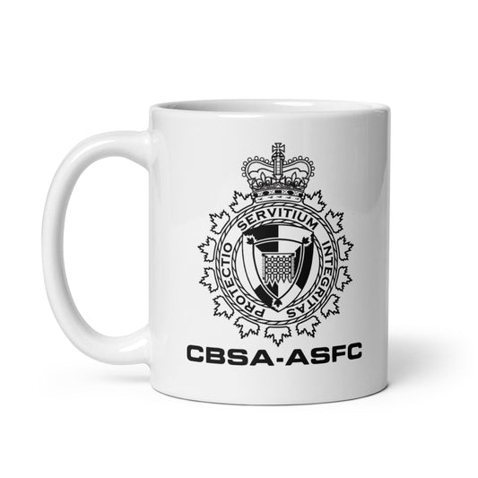 CBSA White Mug