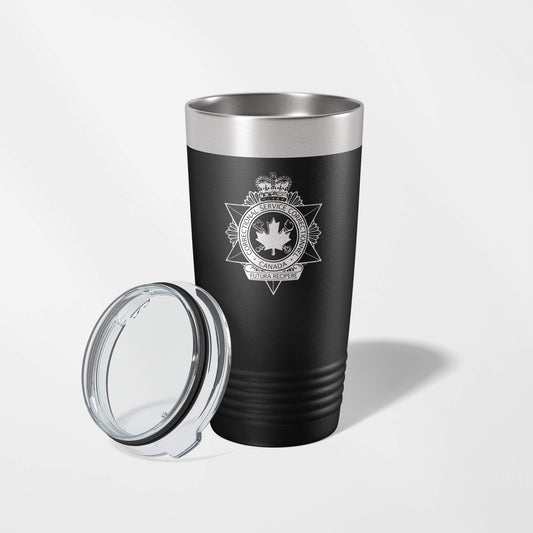 Correctional Service Canada Black Vacuum Insulated Tumbler-Polar Camel-911 Duty Gear Canada