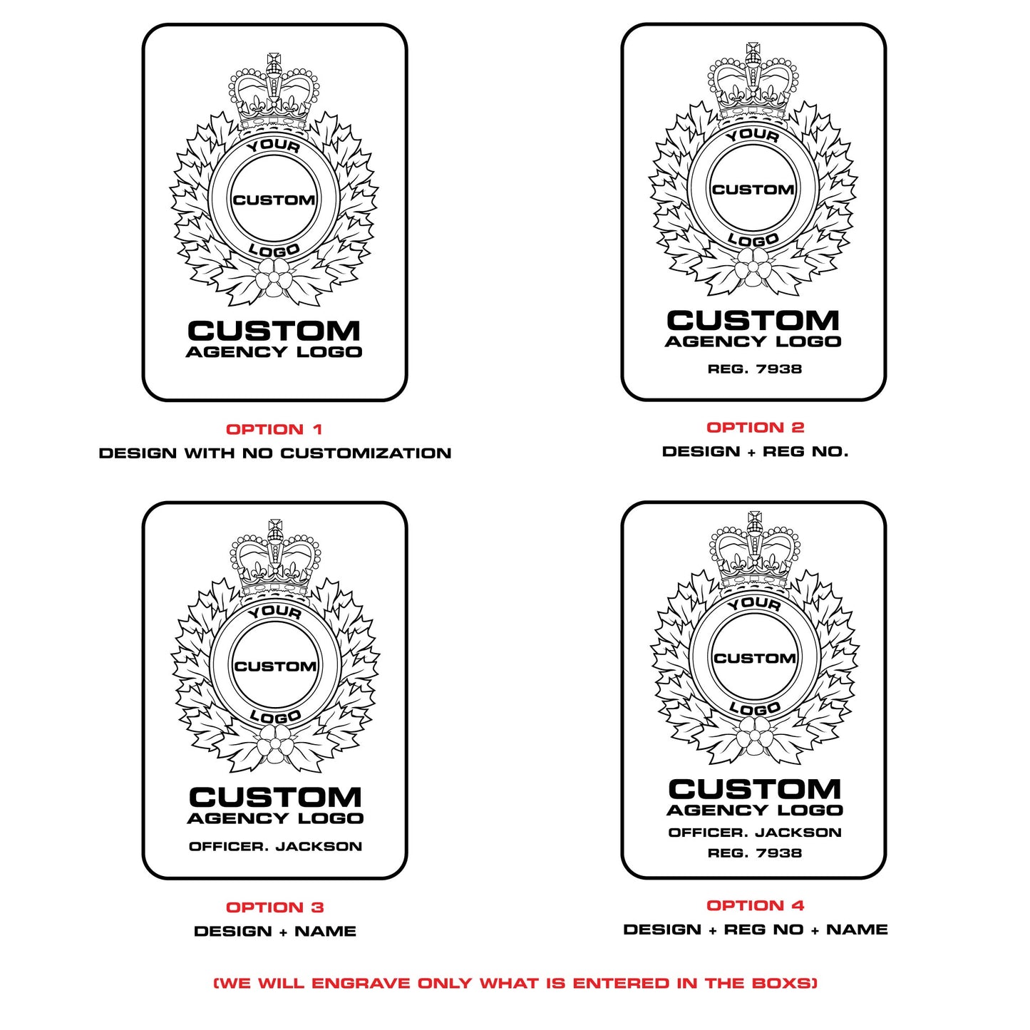 Custom Logo Notebook Cover-Perfect Fit-911 Duty Gear Canada