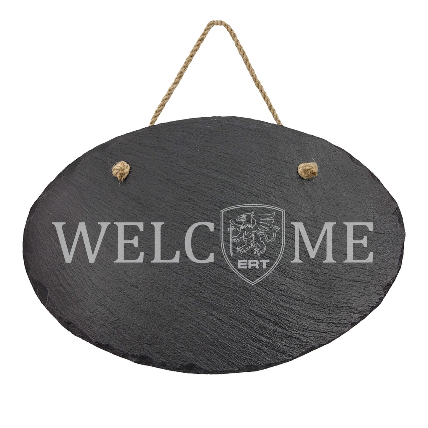 Halifax Regional Police ERT Oval Hanging Slate Decor-911 Duty Gear Canada-911 Duty Gear Canada