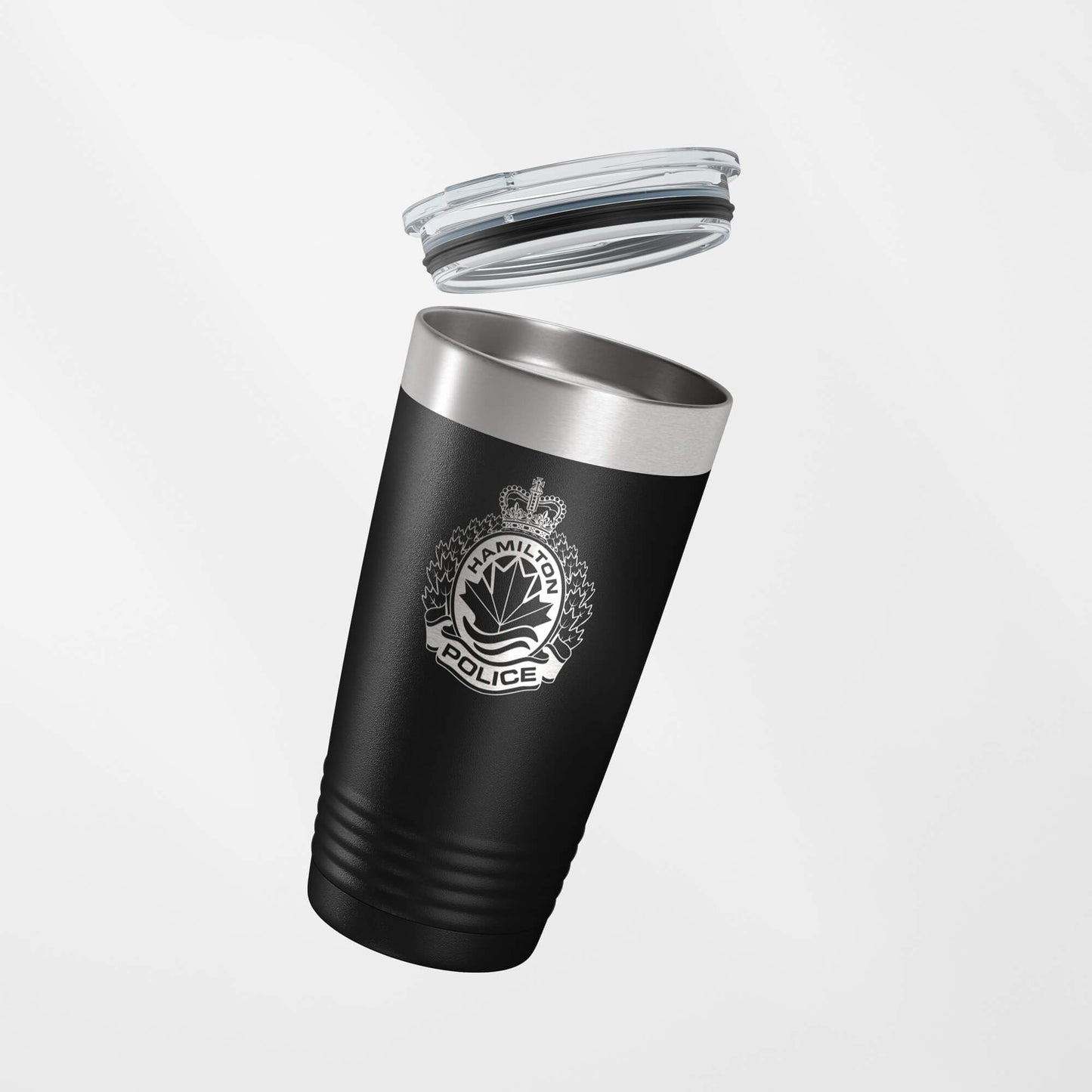 Hamilton Police Black Vacuum Insulated Tumbler-Polar Camel-911 Duty Gear Canada
