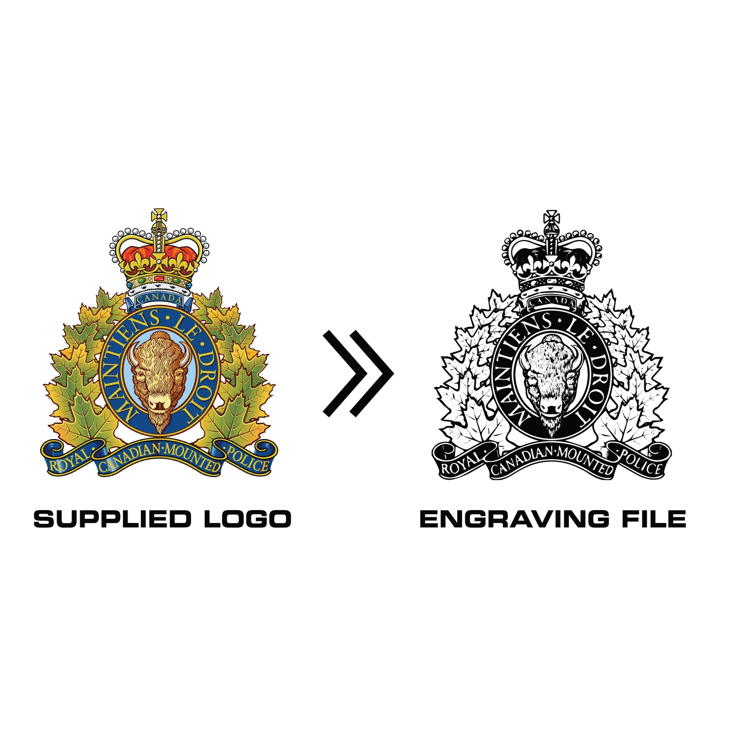 Add-On - Custom Logo Artwork Conversion-911 Duty Gear Canada-911 Duty Gear Canada