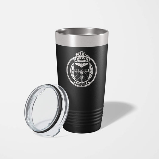 Toronto Police Black Vacuum Insulated Tumbler-Polar Camel-911 Duty Gear Canada