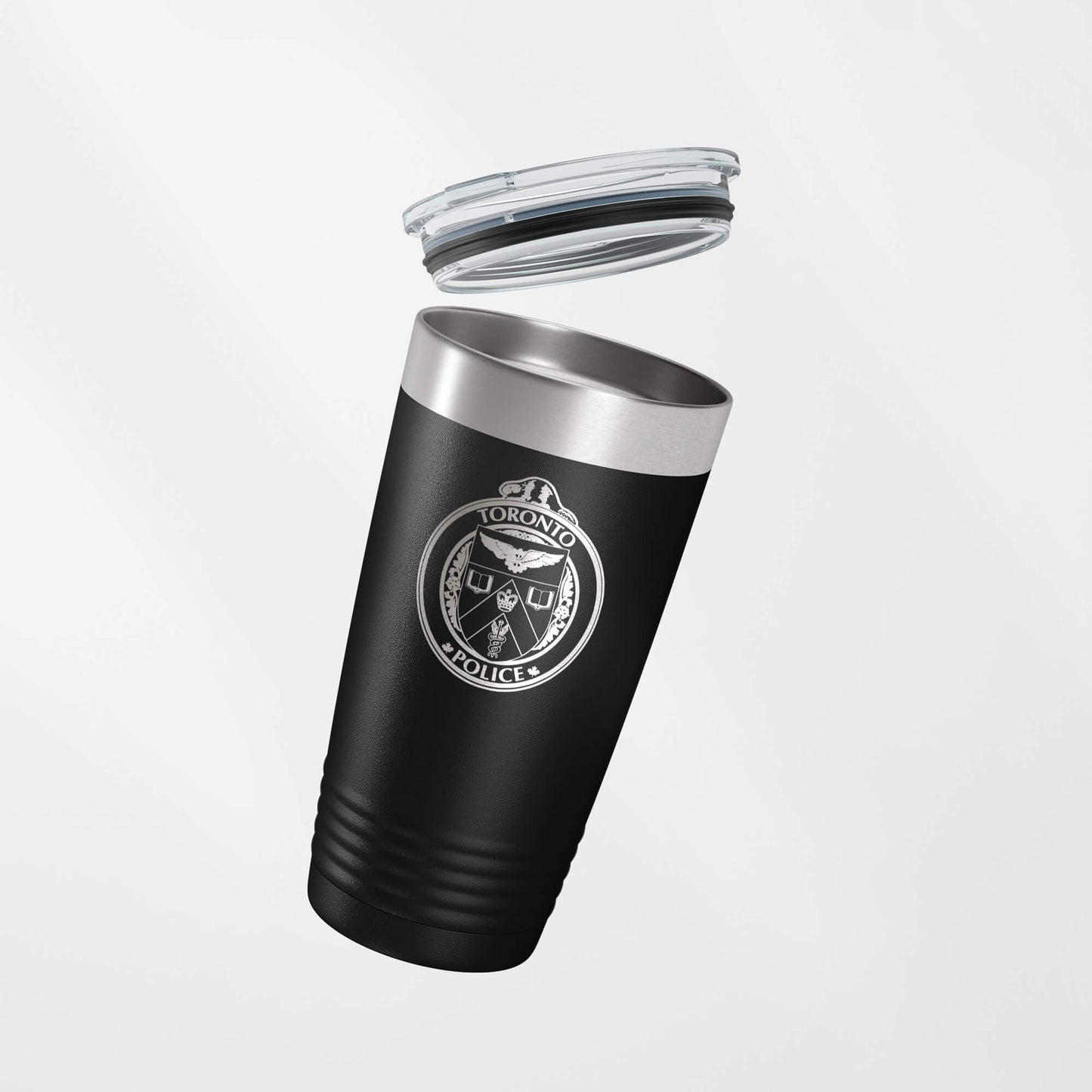 Toronto Police Black Vacuum Insulated Tumbler-Polar Camel-911 Duty Gear Canada