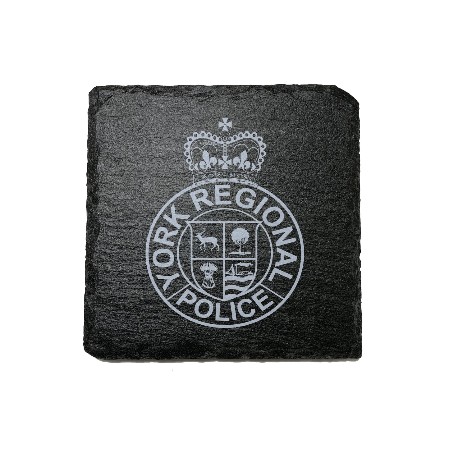 York Regional Police Stone Slate Coasters-911 Duty Gear-911 Duty Gear Canada
