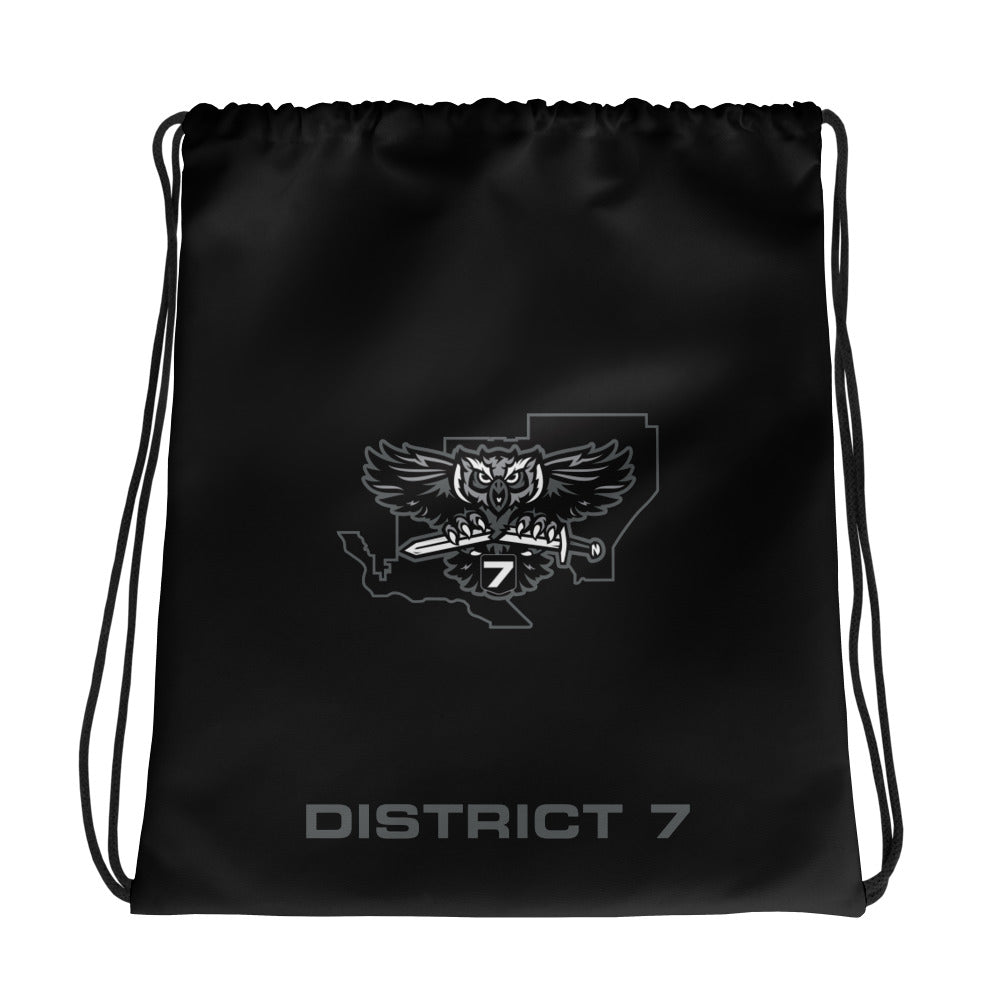 District 7 Drawstring bag