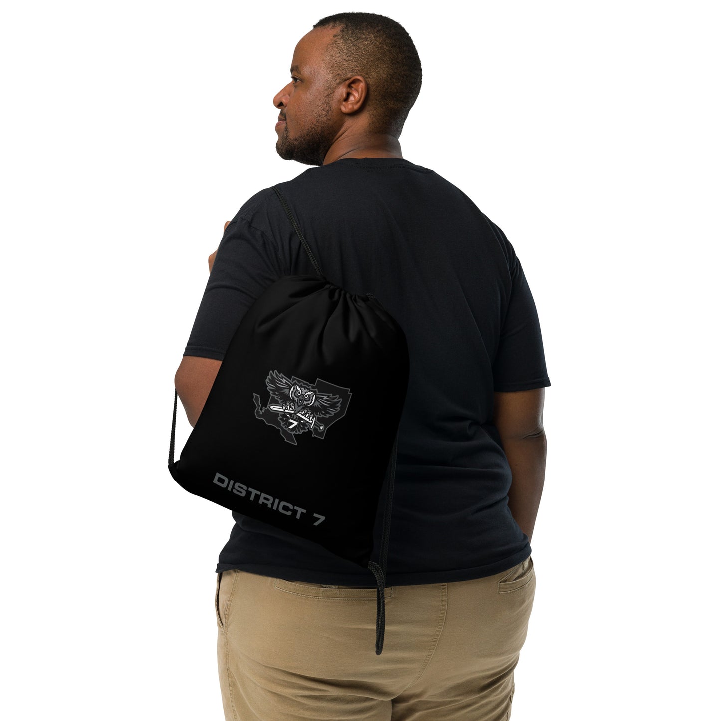 District 7 Drawstring bag