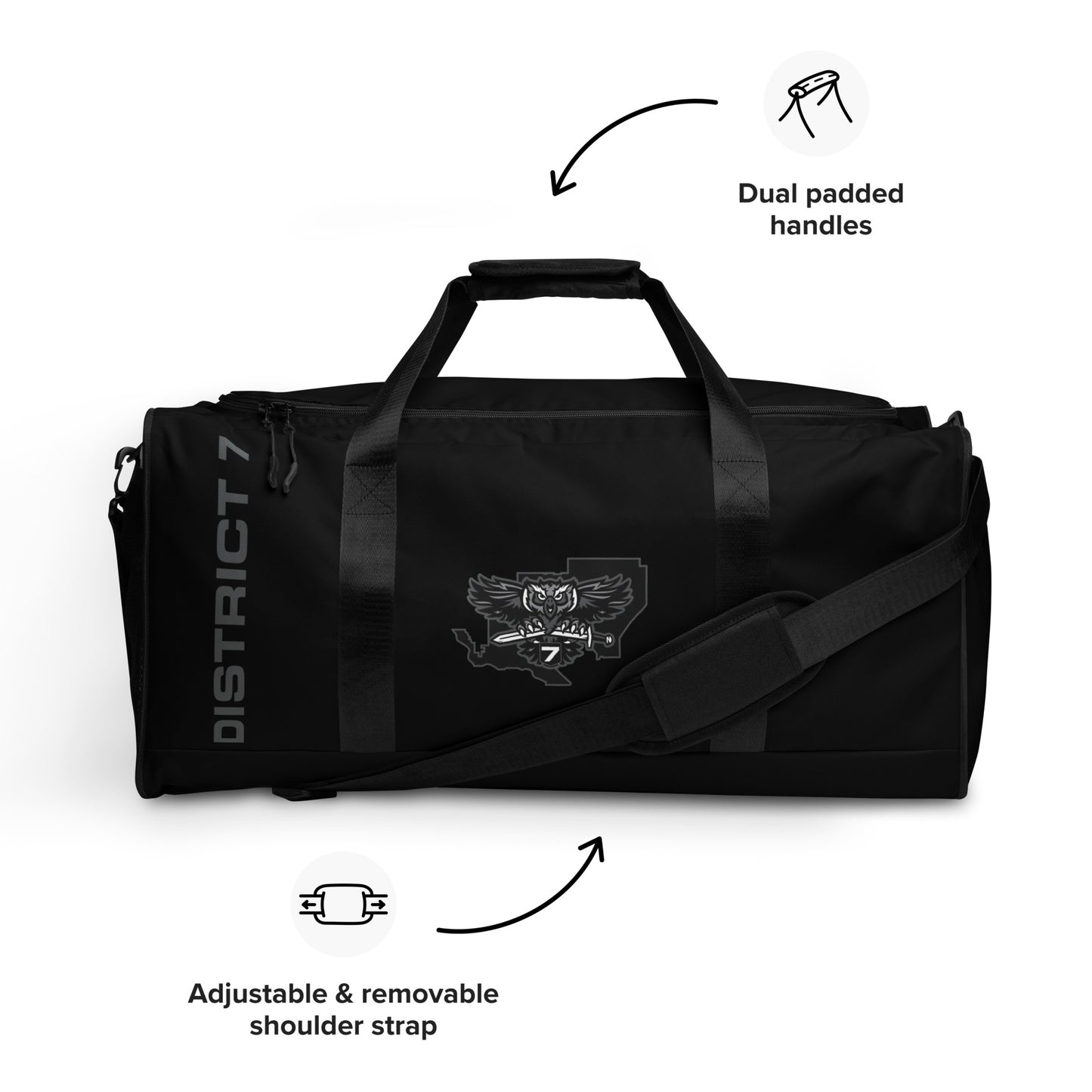 District 7 Duffle bag