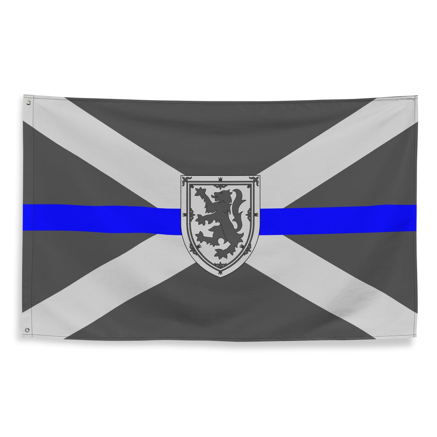 Subdued Nova Scotia Thin Blue Line Canada Wall Flag-911 Duty Gear Canada-911 Duty Gear Canada