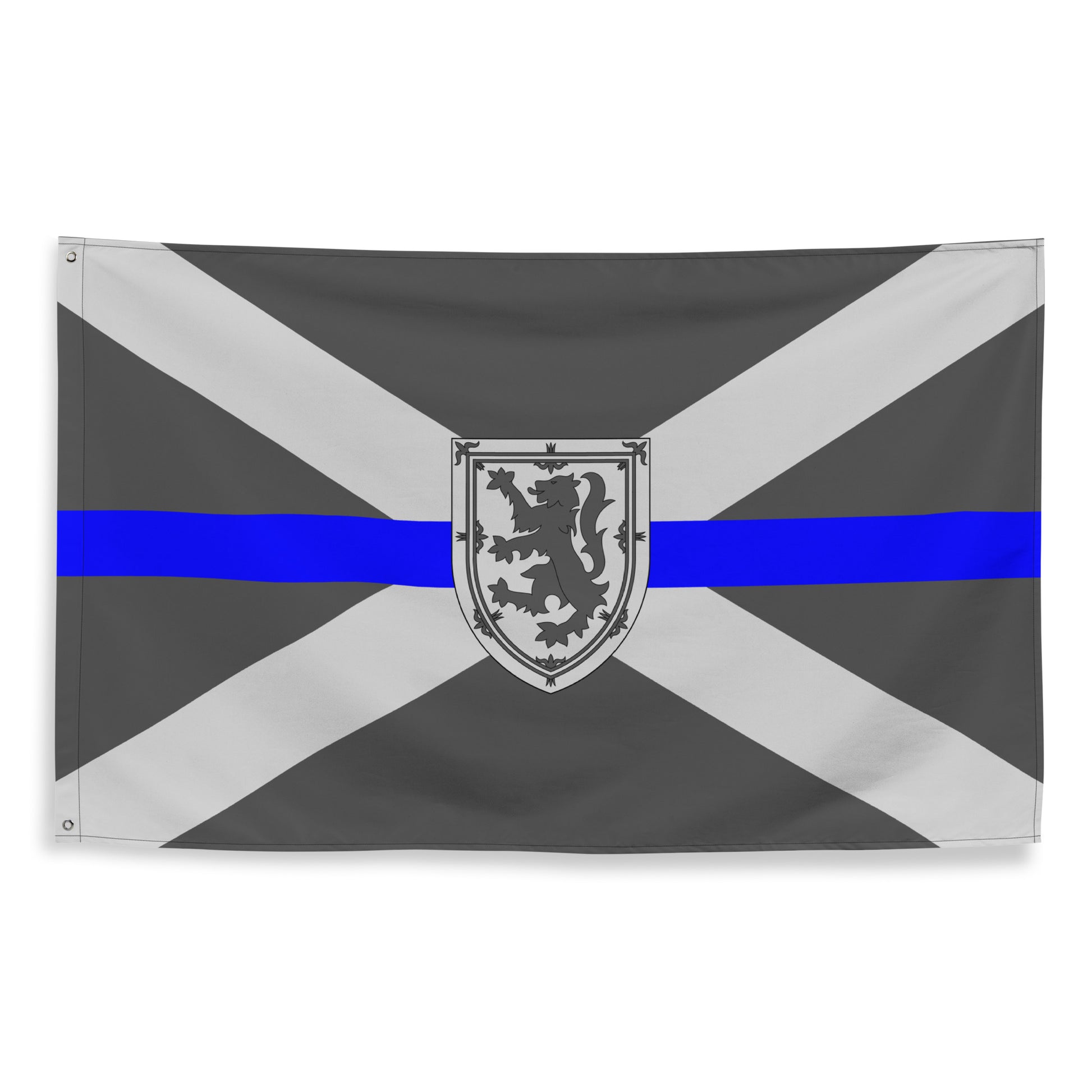 Subdued Nova Scotia Thin Blue Line Canada Wall Flag-911 Duty Gear Canada-911 Duty Gear Canada