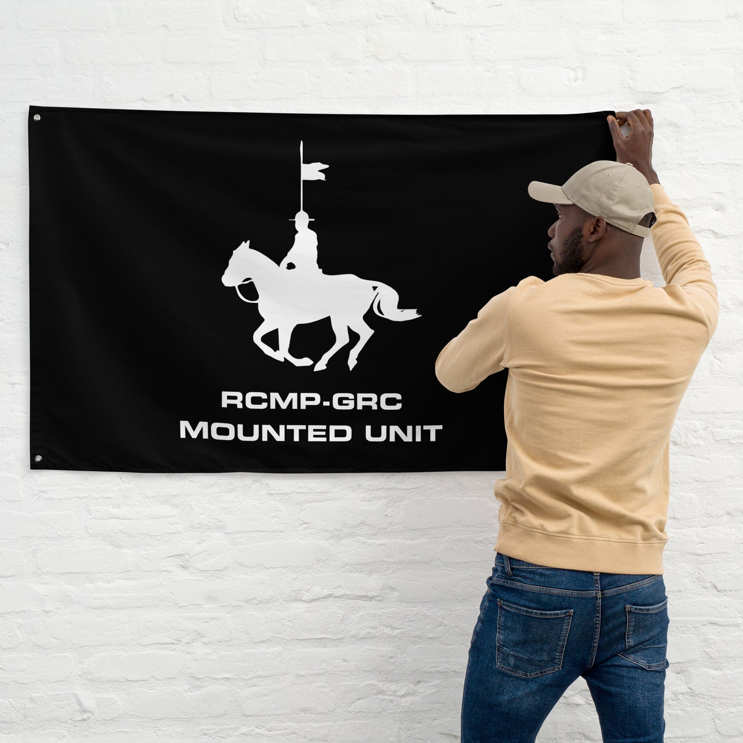 Custom Specialty, Unit, District, Precinct, Logo Wall Flag-911 Duty Gear Canada-911 Duty Gear Canada