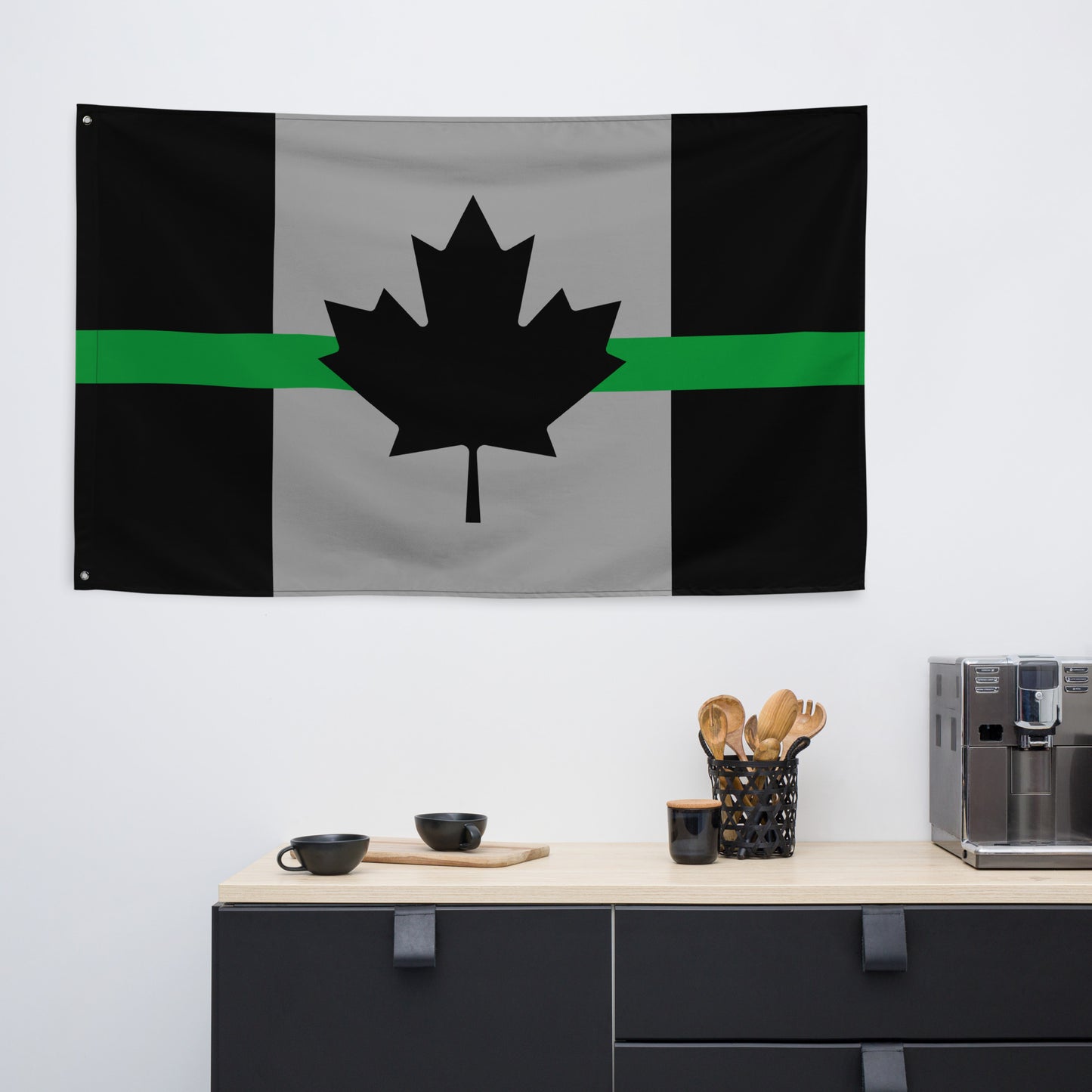 Thin Green Line Canada Flag-911 Duty Gear Canada-911 Duty Gear Canada