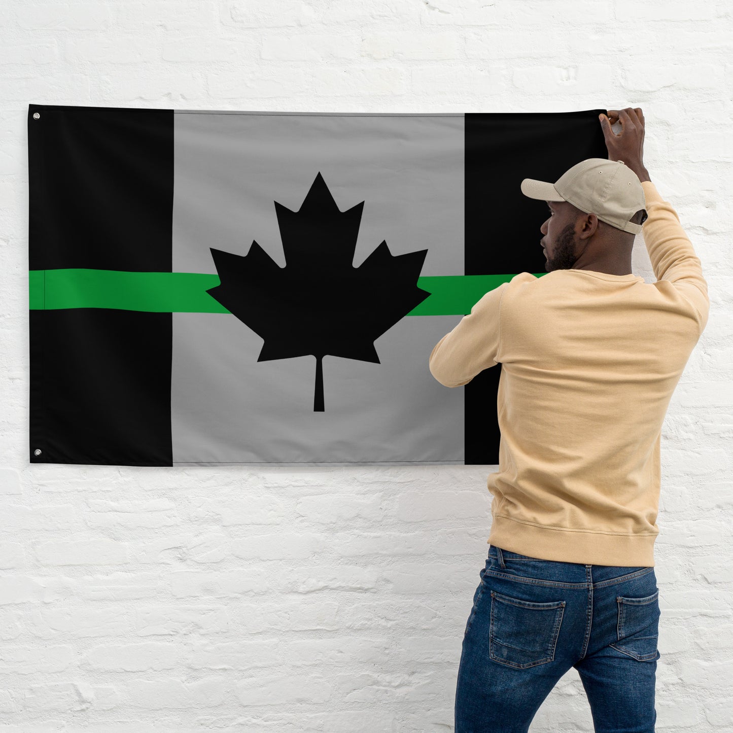 Thin Green Line Canada Flag-911 Duty Gear Canada-911 Duty Gear Canada