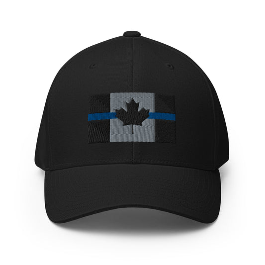 Thin Blue Line Flexfit Hat-911 Duty Gear Canada-911 Duty Gear Canada