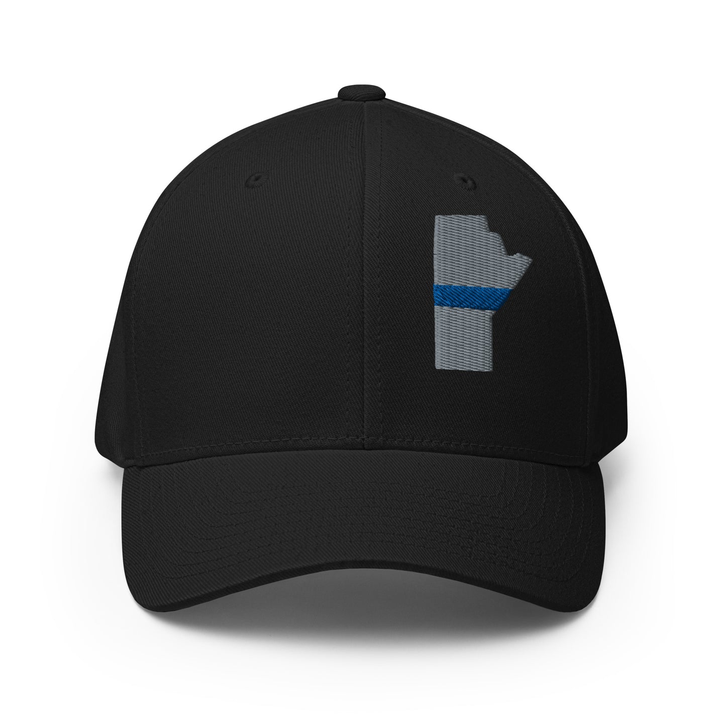 Manitoba (MB) Thin Blue Line Flexfit Ball Cap