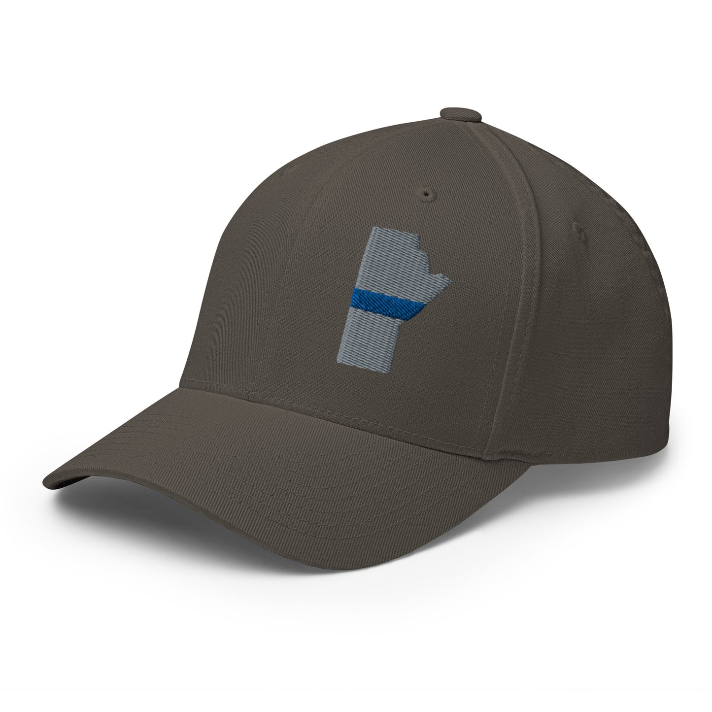 Manitoba (MB) Thin Blue Line Flexfit Ball Cap