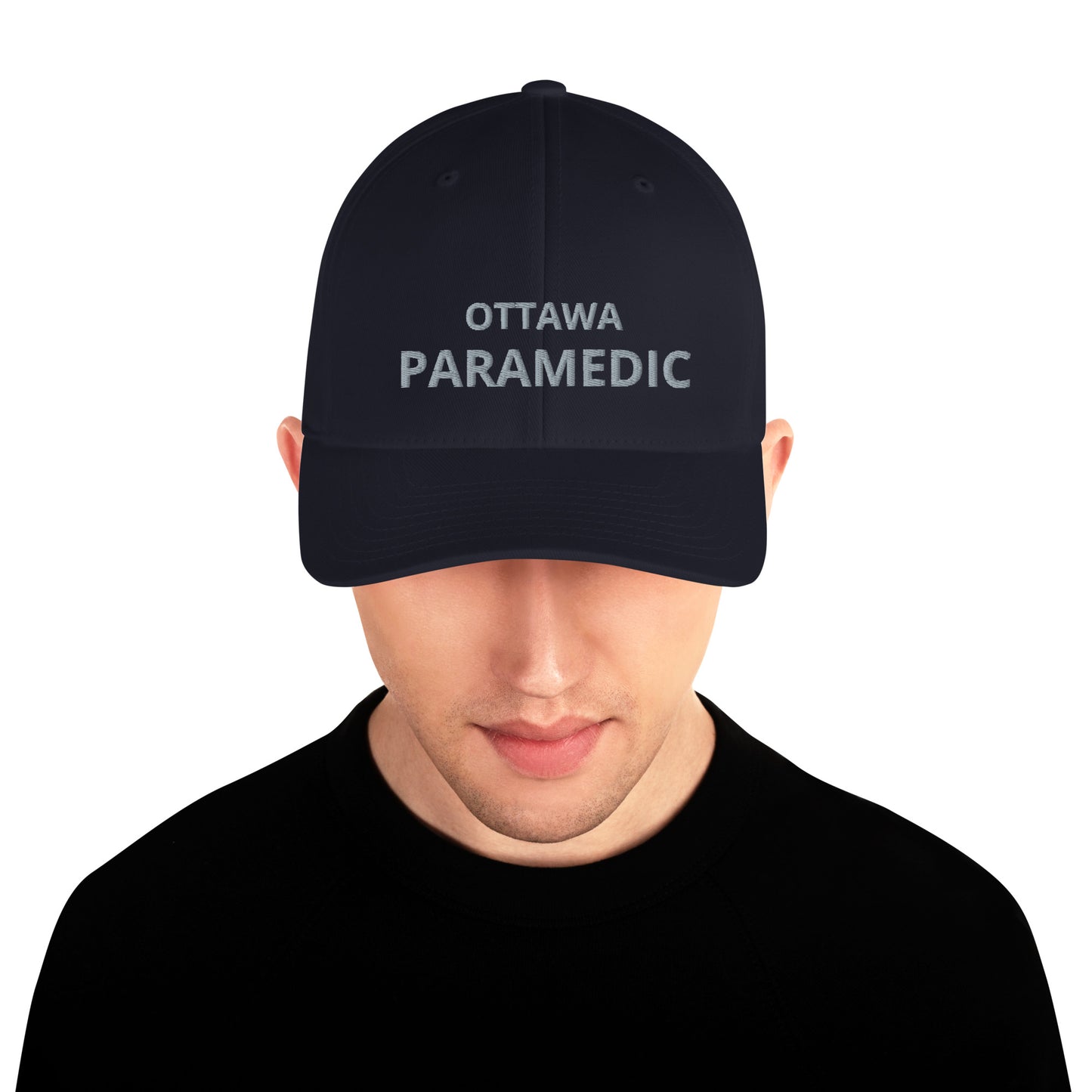 Custom Text & Colour EMS/ Paramedic Flexfit Ballcap-911 Duty Gear Canada-911 Duty Gear Canada