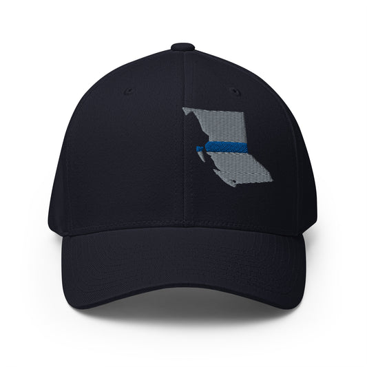 British Columbia (BC) Thin Blue Line Flexfit Ball Cap
