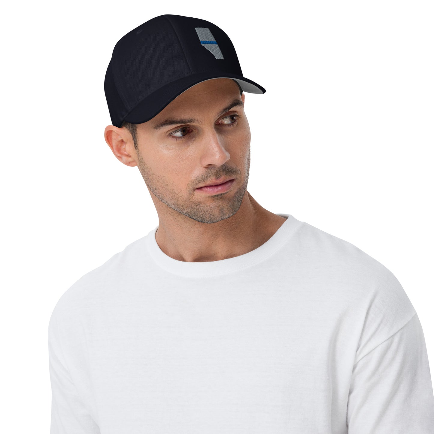 Alberta (AB) Thin Blue Line Flexfit Ball Cap
