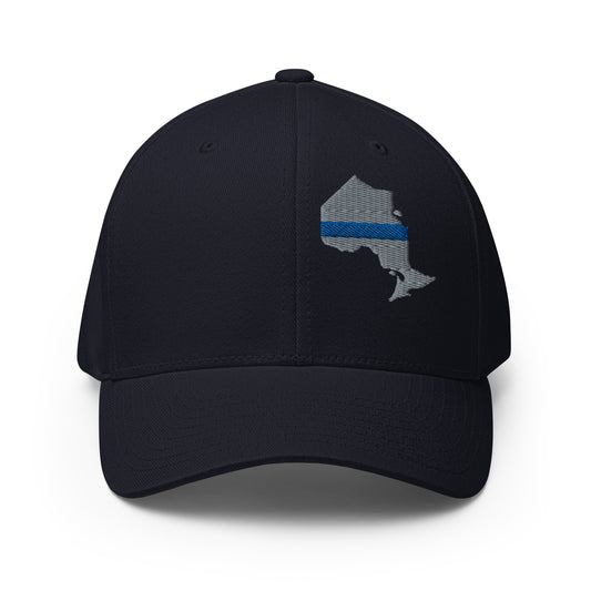Ontario (ON) Thin Blue Line Flexfit Ball Cap