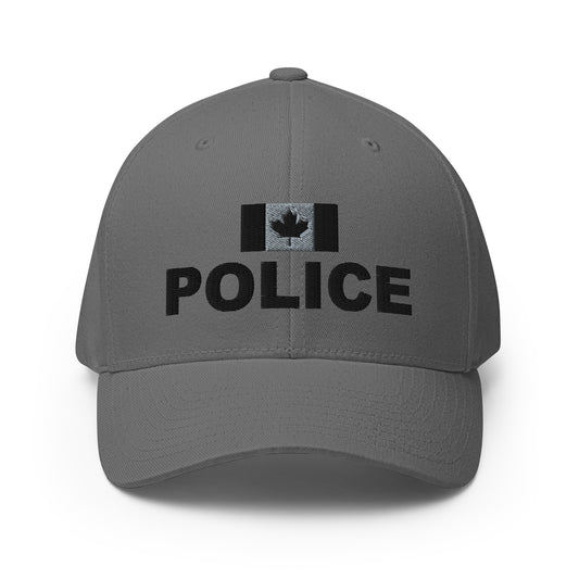 Canadian Police Subdued Flexfit Hat-911 Duty Gear Canada-911 Duty Gear Canada