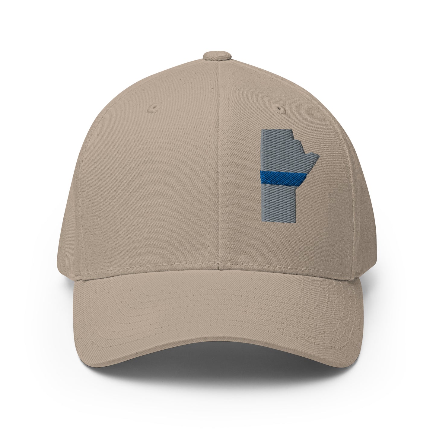 Manitoba (MB) Thin Blue Line Flexfit Ball Cap