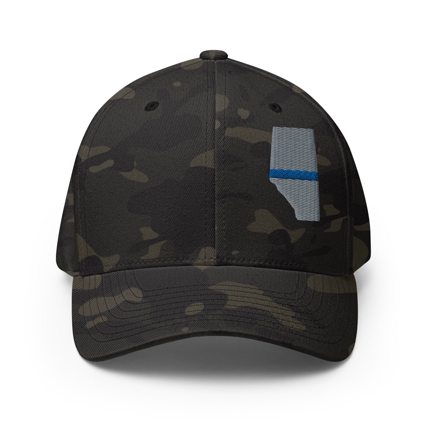 Alberta (AB) Thin Blue Line Flexfit Ball Cap