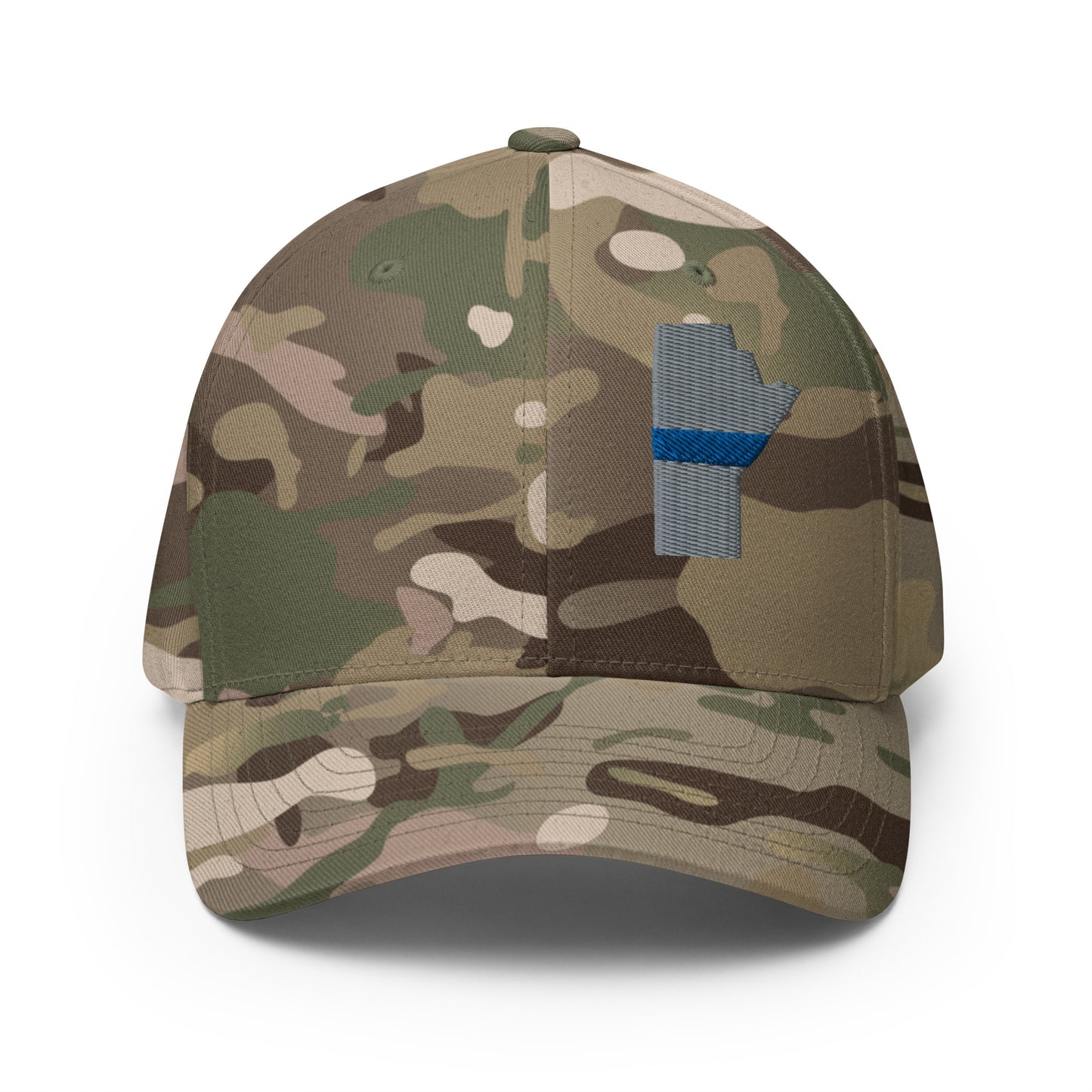 Manitoba (MB) Thin Blue Line Flexfit Ball Cap