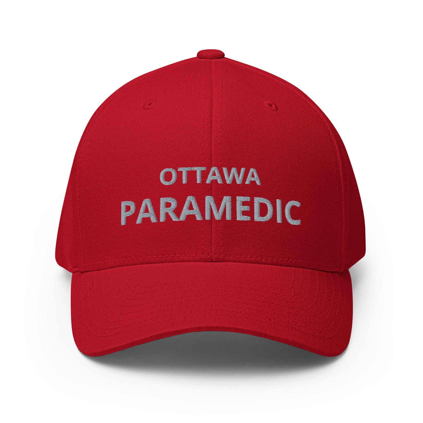 Custom Text & Colour EMS/ Paramedic Flexfit Ballcap-911 Duty Gear Canada-911 Duty Gear Canada