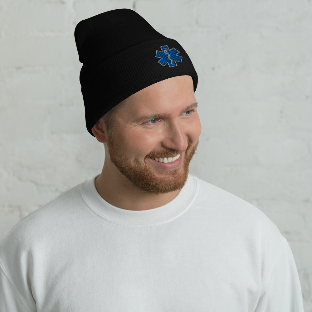 EMS Star of Life Cuffed Toque