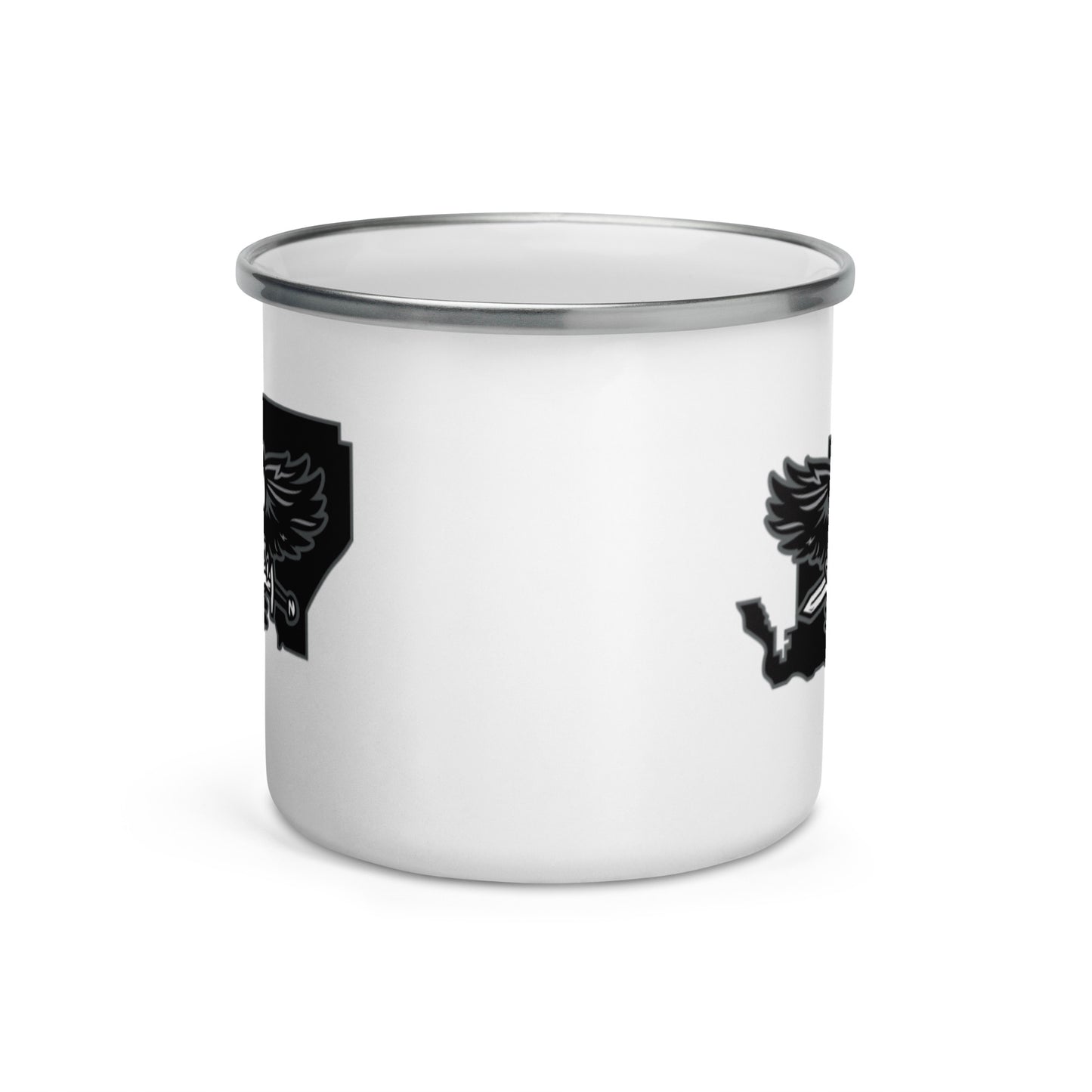 District 7 Enamel Mug